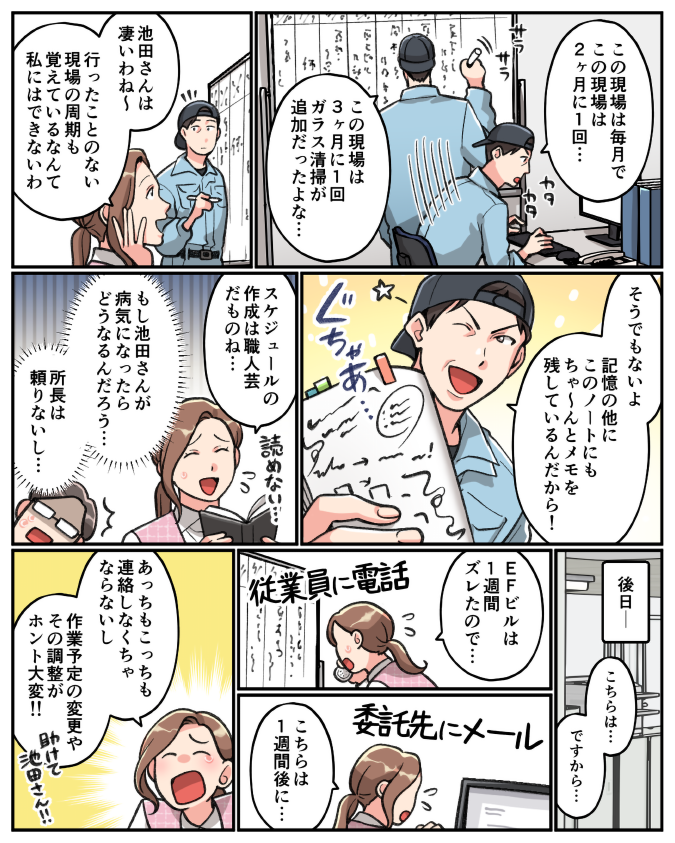 おしえて！クリーンマネージャー